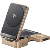 Беспроводная зарядная станция Mcdodo CH-519, с зарядкой для AirPods и Apple Watch, 15 ватт, MagSafe