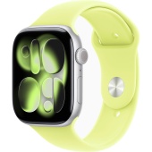 Apple Watch Series 11 (46mm) Алюминиевый корпус, Серебристый, Sport Band (без RuStore)