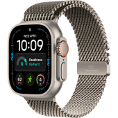 Apple Watch Ultra 4 (49mm) Натуральный титан, Milanese Loop, Натуральный (без RuStore)
