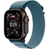 Apple Watch Ultra 3 (49mm) Чёрный титан, Alpine Loop, Синий (без RuStore)
