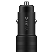 Автомобильное ЗУ Универсальный 2 USB Выход Devia Traveller Series QC3.0 18 ватт