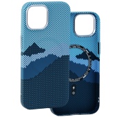 Чехол Luxo Carbon Series для iPhone 15 Pro Магнитный (с MagSafe)