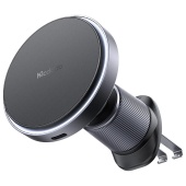 Автодержатель магнитный с ЗУ Mcdodo CH-548 в решетку 15 ватт, MagSafe