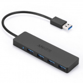 Многопортовый адаптер Anker на 4 USB порта