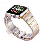 Браслет стальной для Apple Watch 42, 44, 45mm