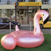 Плавательный матрас "Фламинго большой"