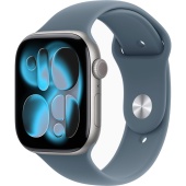 Apple Watch Series 11 (42mm) Алюминиевый корпус, Серый космос, Sport Band (без RuStore)