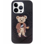 Чехол iPhone 14 Pro Накладка Кожзам Crete Santa Barbara Polo&Racquet Club