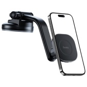 Автодержатель Benks CZ02 Pro, на присоске, 15 ватт, MagSafe