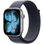 Apple Watch Series 11 (42mm) Алюминиевый корпус, Серый космос, Sport Loop (без RuStore)