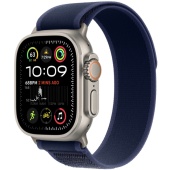 Apple Watch Ultra 2 2024 (49mm) Натуральный титан, Trail Loop, Синий (без RuStore) 