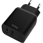 Сетевое ЗУ + кабель USB-A/USB-C TFN 2USB-A PD 12 ватт