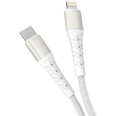 Кабель Deppa 72517, USB-C → Lightning, 2.4 ампера, длина 1 м