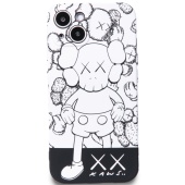 Чехол iPhone 13 Накладка Силикон Luxo Kaws series