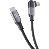 Кабель Deppa 72331, USB-C → Lightning, 60 ватт, длина 1.2 м