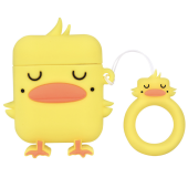 Чехол силиконовый Deppa Funny Animals для AirPods Утка