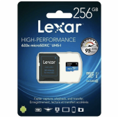 Флешка Lexar High-Performance, Micro SDXC, 256 Gb