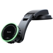 Автодержатель магнитный с ЗУ Mcdodo CH-511 на присоске 15 ватт, MagSafe