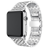 Браслет стальной Armor Steel для Apple Watch 38, 45, 49mm