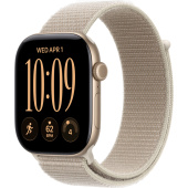 Apple Watch Series 12 (42mm) Алюминиевый корпус, Светлое Золото, Sport Loop (без RuStore)