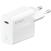 Сетевое ЗУ Deppa 11424 - 11429, 20 ватт, 1 выход: USB-C