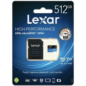 Флешка Lexar High-Performance, Micro SDXC, 512 Gb