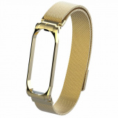 Браслет для фитнес трекера Xiaomi Mi Band 4 Металл Миланский сетчатый