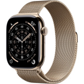 Apple Watch Series 11 (42mm) Золотой титан, Milanese Loop (без RuStore)