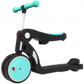 Самокат-беговел 5 в 1 BeBeHoo Deformation Stroller (DGN5-1) Бирюзовый