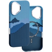 Чехол Luxo Carbon Series для iPhone 16 Магнитный (с MagSafe)