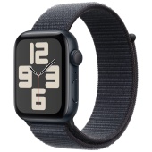 Apple Watch Sport SE 2024 (40mm) Алюминиевый корпус, Полуночный Черный, Sport Loop (без RuStore)