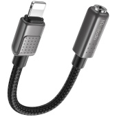 AUX кабель Mcdodo CA-501, Lightning → 3.5мм (female) длина 0,11 м