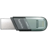 Флешка SanDisk iXpand Flip, USB + Lightning, 256 Gb
