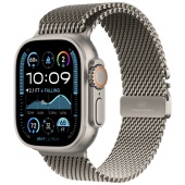 Apple Watch Ultra 2 2024 (49mm) Натуральный титан, Milanese Loop (без RuStore) 