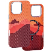 Чехол Luxo Carbon Series для iPhone 16 Pro Магнитный (с MagSafe)