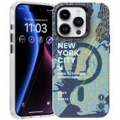Чехол Benks MagClap City New York для iPhone 14 Pro Max (MagSafe)