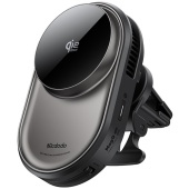 Автодержатель магнитный с ЗУ Mcdodo CH-840 в решетку 25 ватт, MagSafe