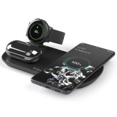 Беспроводная зарядная станция Deppa для Samsung Galaxy 3 в 1 17,5 ватт