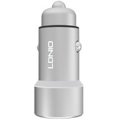 Автомобильное ЗУ с кабелем Lightning + 2 USB Выход LDNIO (C302) 3.6A