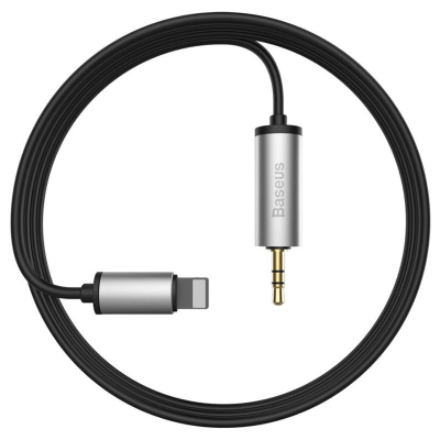 Аудио кабель Baseus Enjoy Series AUX 3,5мм - Lightning (2м) (Аудио Кабель Baseus AUX Черный)