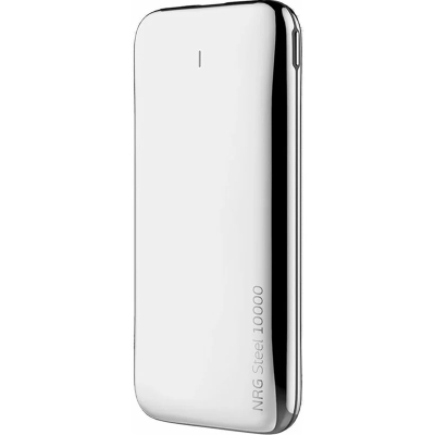 Внешний аккумулятор Deppa NRG Steel 10000 mAh (Батарея Deppa Серебро)