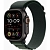 Apple Watch Ultra 2 2024 (49mm) Черный титан, Alpine Loop, Темно-зеленый (без RuStore) 