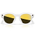 Умные очки Oakley HSTN, Серая оправа, Поляризационные золотые линзы 24K Prizm