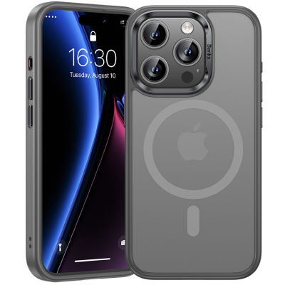 Чехол Benks Mist для iPhone 15 Pro (MagSafe) (iPhone 15 Pro Накладка Серый)