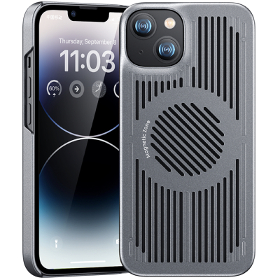 Охлаждающий чехол Benks Biliz Cooling для iPhone 14 (MagSafe) (Накладка Benks Темно-Серый)