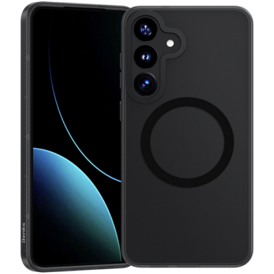 Чехол Benks Lucid Armor для Samsung S25 (MagSafe) (Накладка Benks Черный)