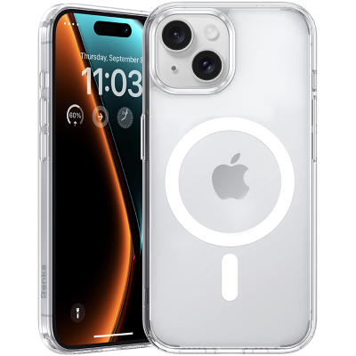 Чехол Benks Lucent Pro для iPhone 15 (MagSafe) (Накладка Benks Прозрачный)