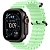 Apple Watch Ultra 3 (49mm) Чёрный титан, Ocean Band, Зелёный (без RuStore)