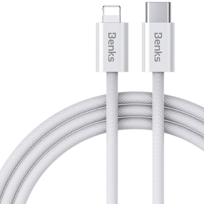 Кабель Benks D46, USB-C → Lightning, длина 2 м (Кабель Benks Белый)