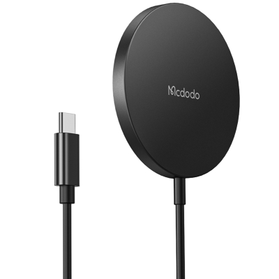 Магнитная беспроводная зарядка Mcdodo CH-436, 15 ватт, MagSafe (БЗУ Mcdodo Черный)